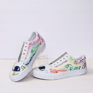 Vans Hand painted Sneakers Size (7.5)